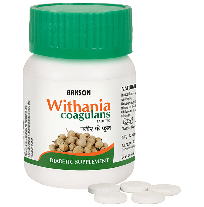 Bakson's Withania Coagulans Tablet - Classic Derma