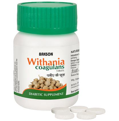 Bakson's Withania Coagulans Tablet - Classic Derma