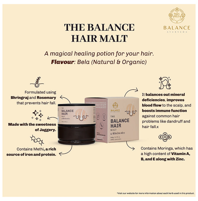Balance Ayurveda Hair Malt