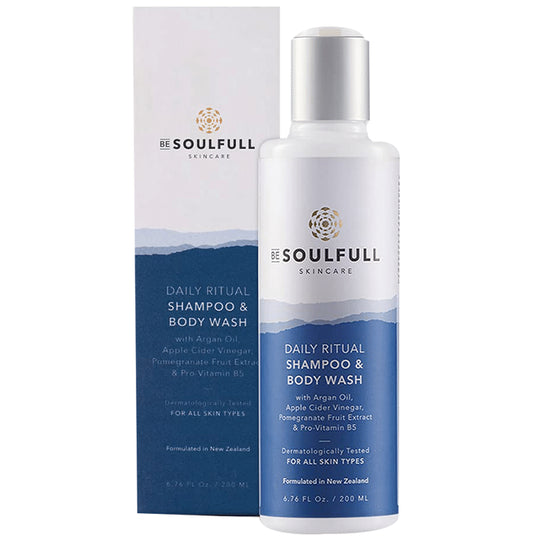 Be Soulfull Daily Ritual Shampoo & Body Wash - Classic Derma