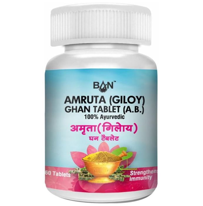 Ban Labs Amruta (Giloy) Ghan Tablet (A.B.) - Classic Derma