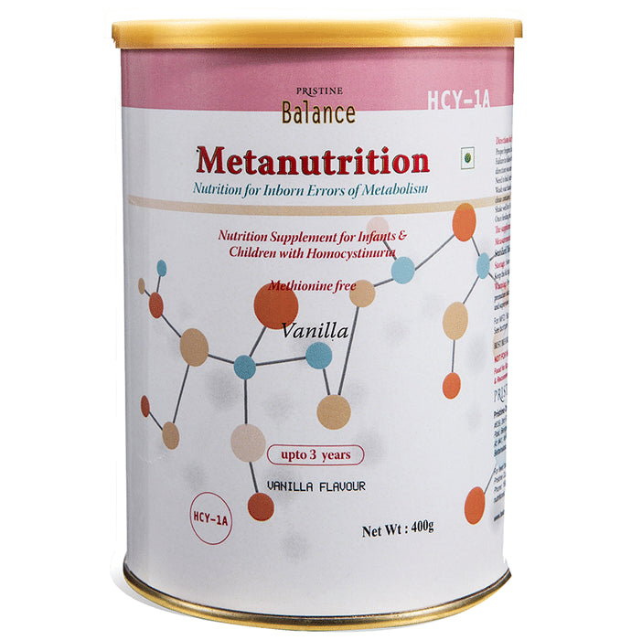 Pristine Balance Metanutrition HCY 1A (Upto 3 Years) Powder Vanilla - Classic Derma