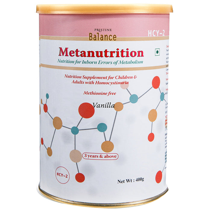 Pristine Balance Metanutrition HCY 2 (3 Years & Above) Powder Vanilla - Classic Derma