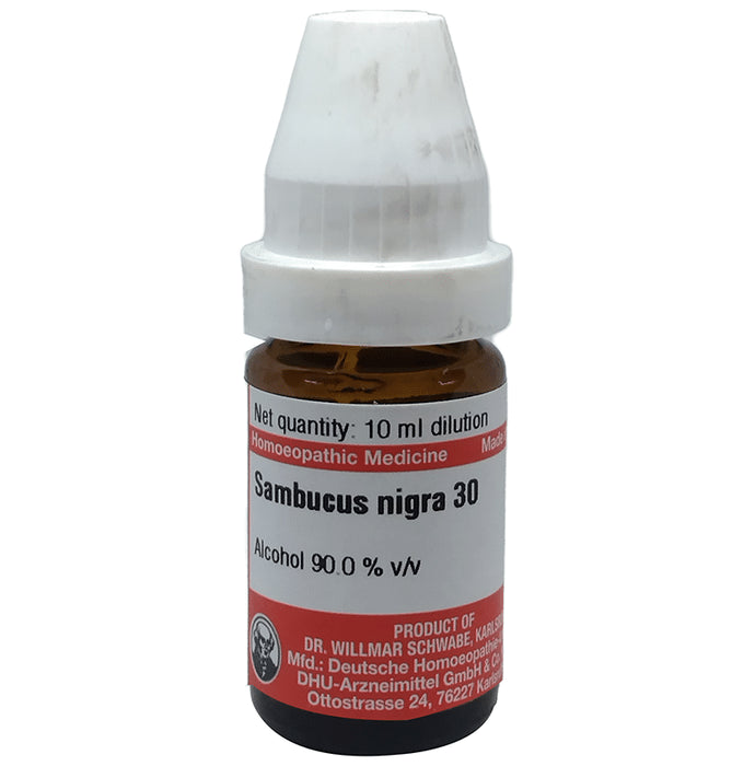 Dr Willmar Schwabe Germany Sambucus Nigra Dilution 30 - Classic Derma