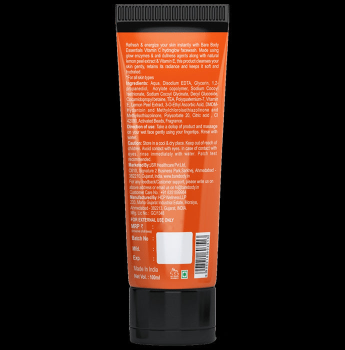 Bare Body Essentials Vitamin C Hydraglow Face Wash