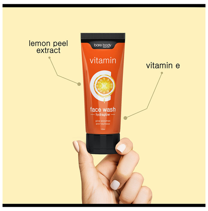 Bare Body Essentials Vitamin C Hydraglow Face Wash