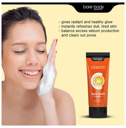 Bare Body Essentials Vitamin C Hydraglow Face Wash