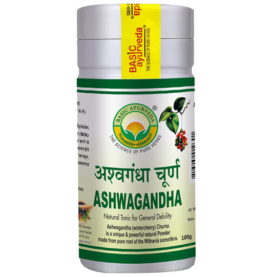 Basic Ayurveda Ashwagandha Churna - Classic Derma