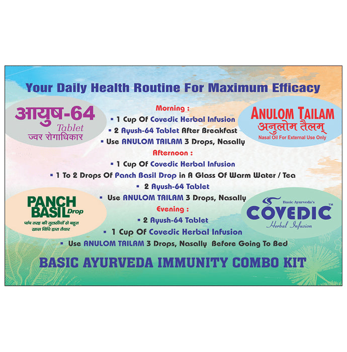 Basic Ayurveda Covedic Daily Immunity Booster Kit