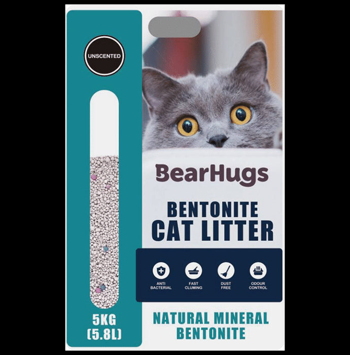 Bear Hugs Bentonite Cat Litter Unscented - Classic Derma