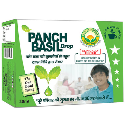 Basic Ayurveda Panch Basil Drop - Classic Derma