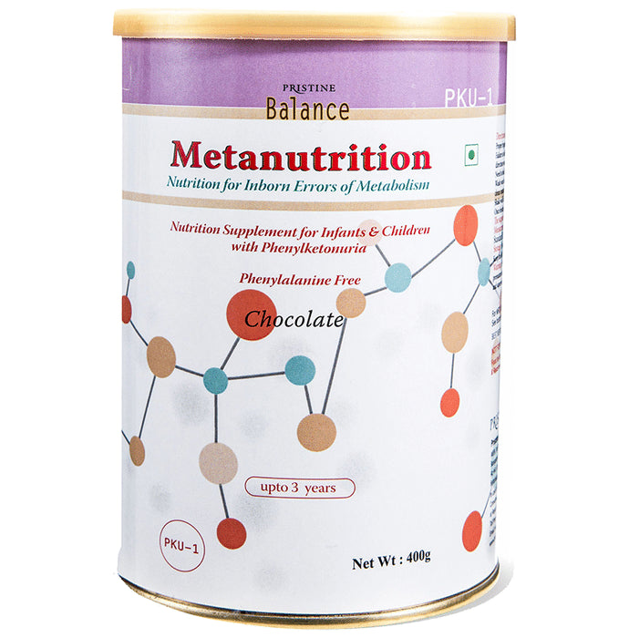 Pristine Balance Metanutrition PKU 1 (Upto 3 Years) Powder Chocolate - Classic Derma