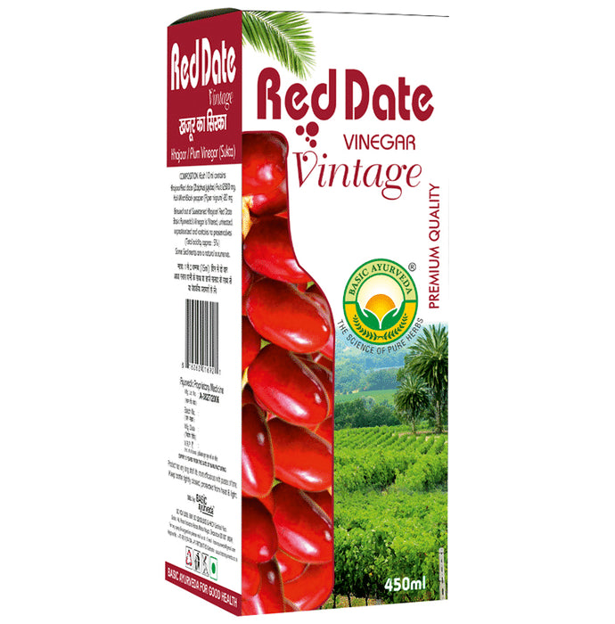 Basic Ayurveda Red Date Vinegar - Classic Derma