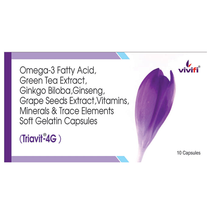 Buy Triavit 4G Soft Gelatin Capsule Online| Classic Derma – Classic ...