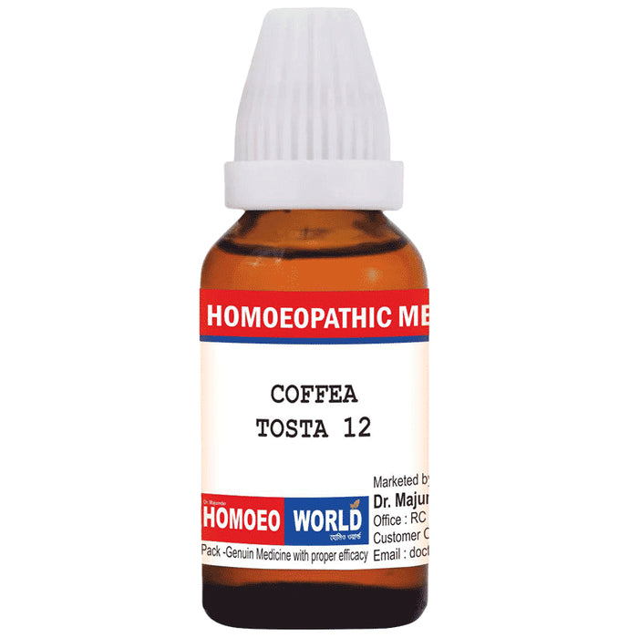 Dr. Majumder Homeo World Coffea Tosta Dillution 12 CH - Classic Derma