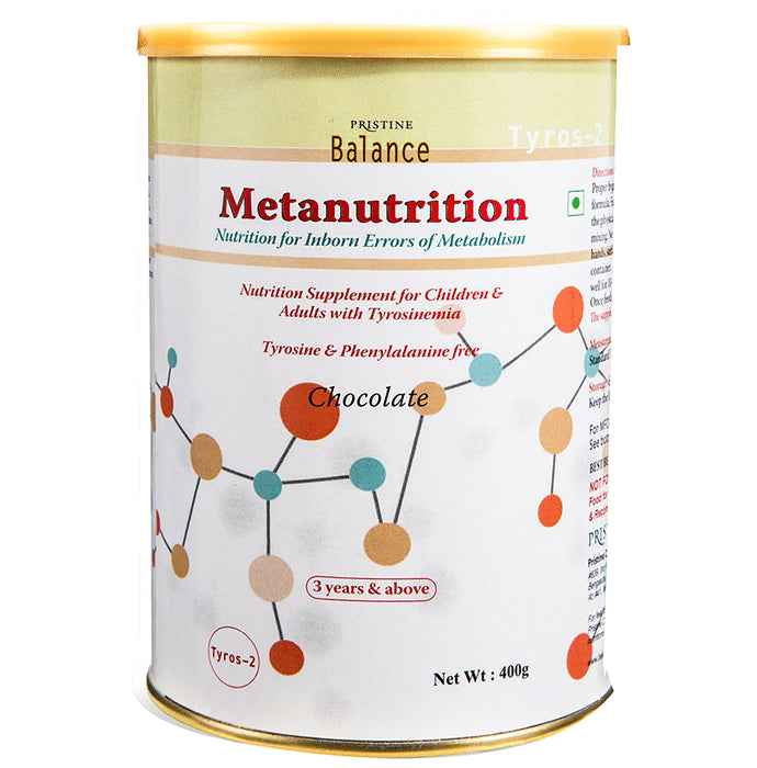 Pristine Balance Metanutrition Tyros 2 (3 Years & Above) Powder Chocolate - Classic Derma