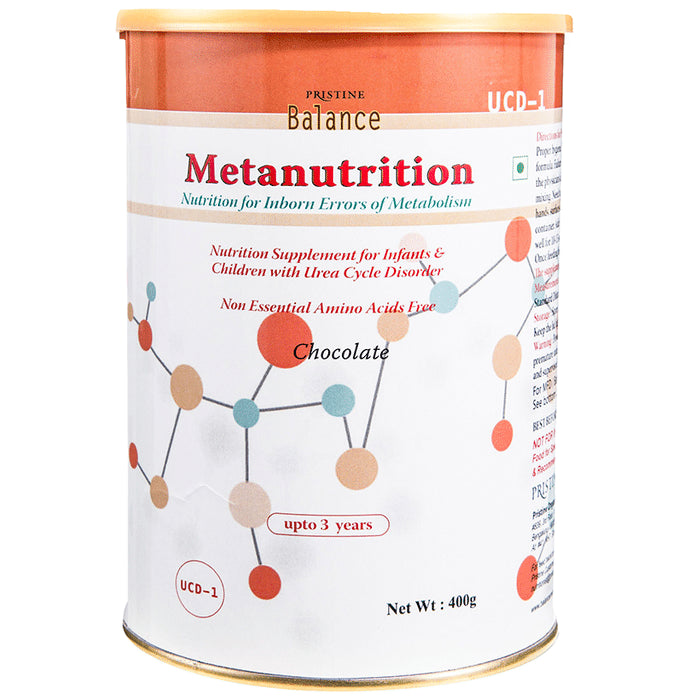 Pristine Balance Metanutrition UCD 1 (Upto 3 Years) Powder Chocolate - Classic Derma