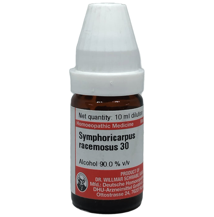 Dr Willmar Schwabe Germany Symphoricarpus Racemosus Dilution 30 - Classic Derma
