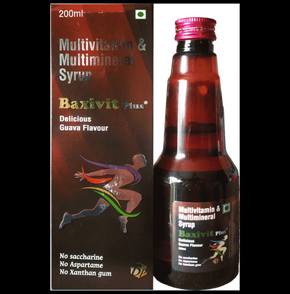 Baxivit Plus Syrup Delicious Guava