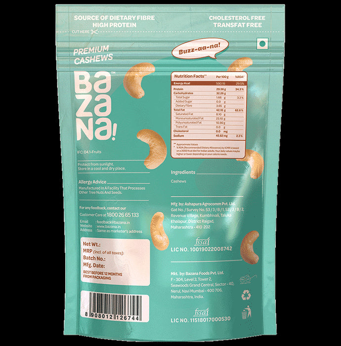 Bazana Premium Cashews