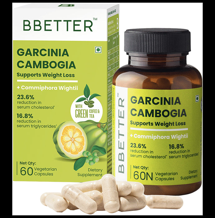 BBetter Garcinia Cambogia Vegetarian Capsule - Classic Derma
