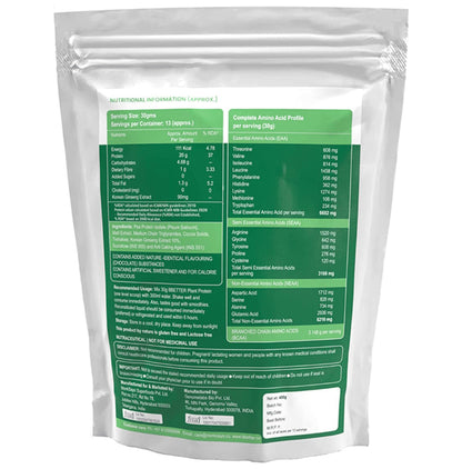 BBetter Plant Protein Powder Chocolate