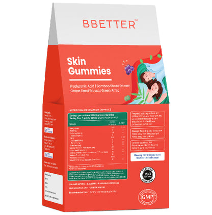 BBetter Skin Vegetarian Gummies