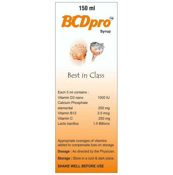 BCDpro Syrup Sugar Free