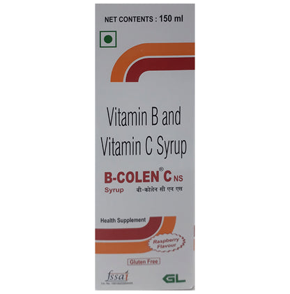 B-Colen C NS Syrup Raspberry Gluten Free - Classic Derma