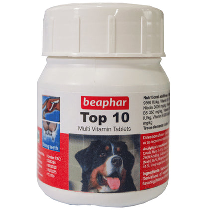 Beaphar Top 10 Multi Vitamin Tablet - Classic Derma