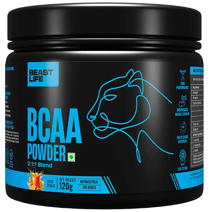 BeastLife BCAA Powder Fruit Punch - Classic Derma