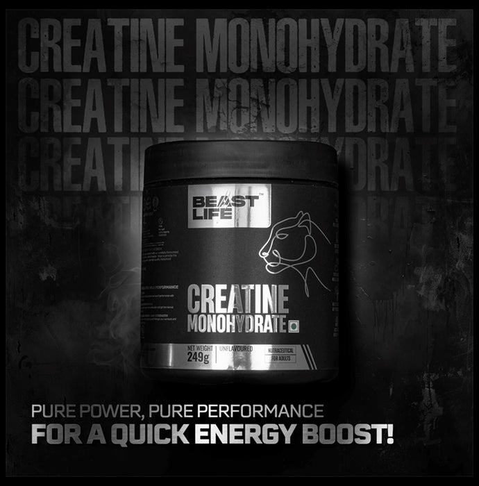 BeastLife Creatine Monohydrate Powder Unflavored