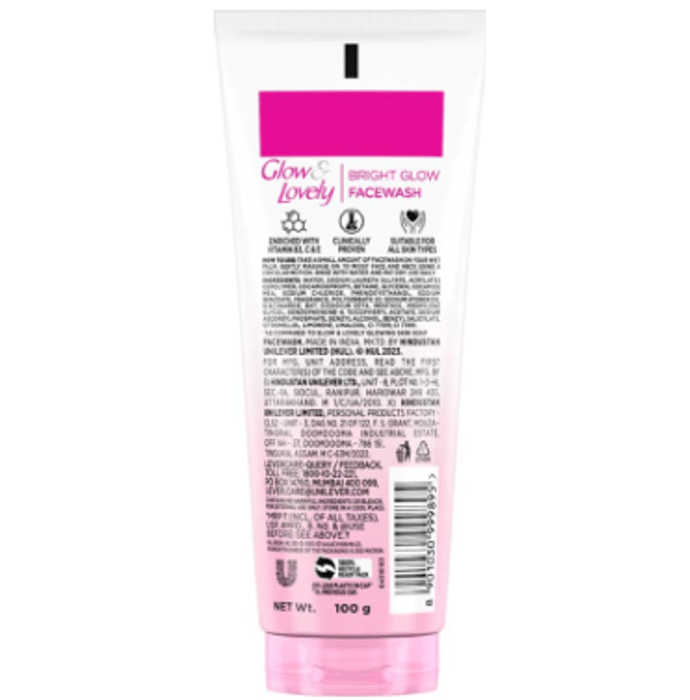 Fair & Lovely Instant Glow Face Wash with Fairness Multivitamins