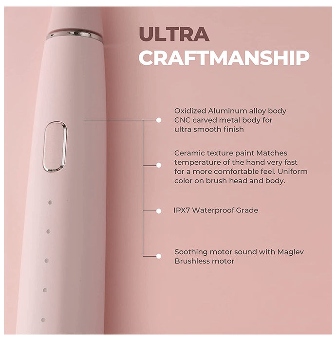 beatXP Azure Electric Toothbrush Pink