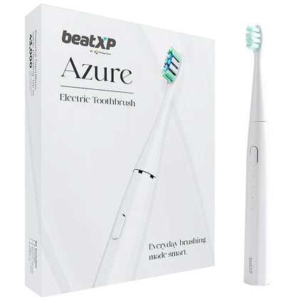 beatXP Azure Electric Toothbrush White - Classic Derma