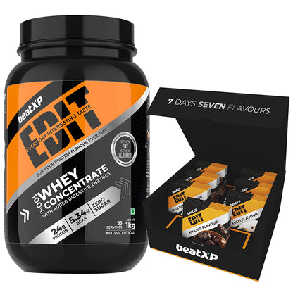 beatXP Edit 100% Whey Concentrate Protein Powder Unflavored