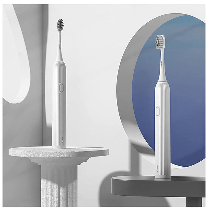 beatXP Ionic Sonic Electric Toothbrush White