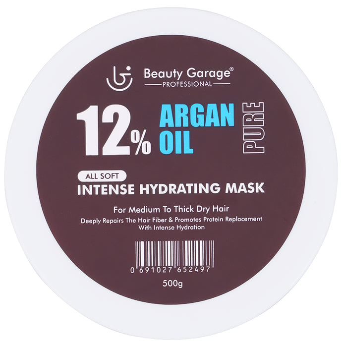 Beauty Garage 12% Moroccan Argan Oil I33051090tense Hydrating Hair Mask - Classic Derma
