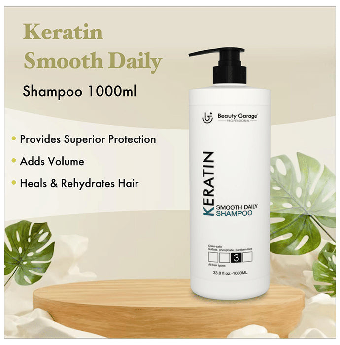 Beauty Garage Keratin Smooth Daily Shampoo