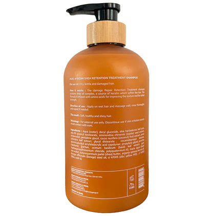 Beauty Garage Pure African Shea Butter Retention Treatment Shampoo