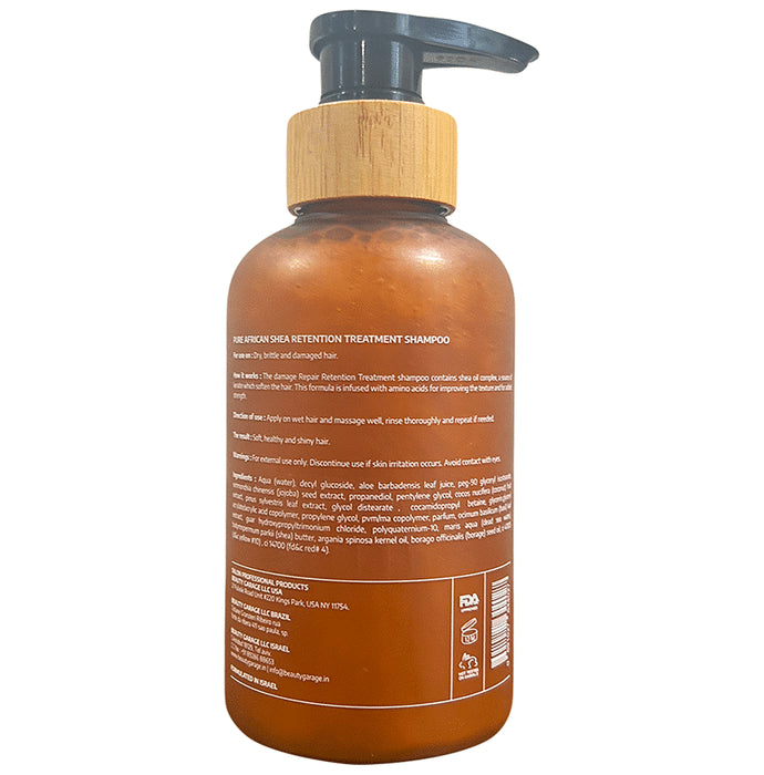 Beauty Garage Pure African Shea Butter Retention Treatment Shampoo