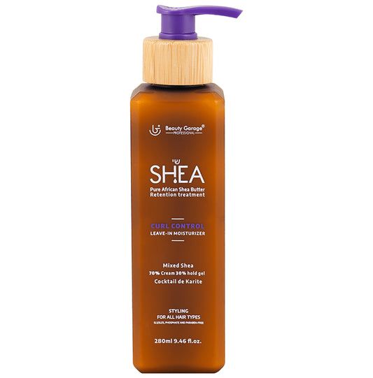 Beauty Garage Shea Curl Control Leave In Moisturizer 70% Cream 30% Hold - Classic Derma