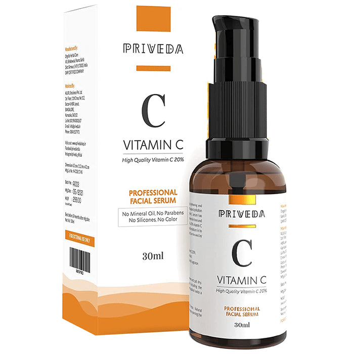 PRIVEDA Vitamin C Professional Facial Serum - Classic Derma