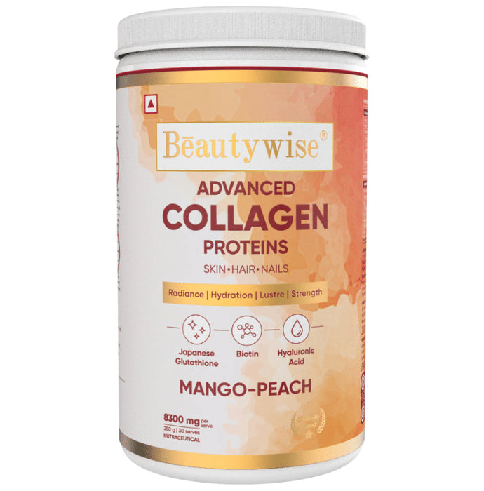 Beautywise Advanced Collagen Proteins Powder Mango-Peach - Classic Derma