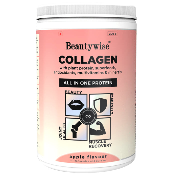 Beautywise All In One Collagen Protein Powder Apple - Classic Derma