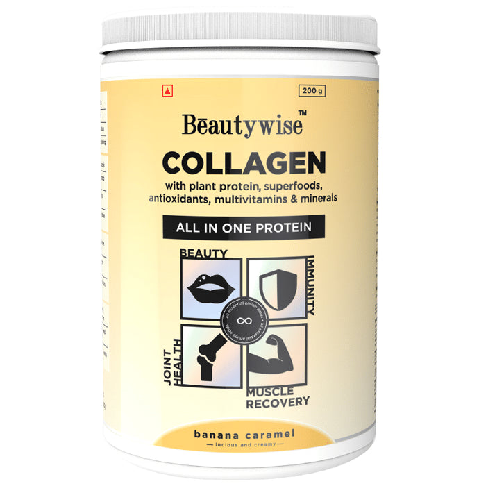 Beautywise All In One Collagen Protein Powder Banana Caramel - Classic Derma