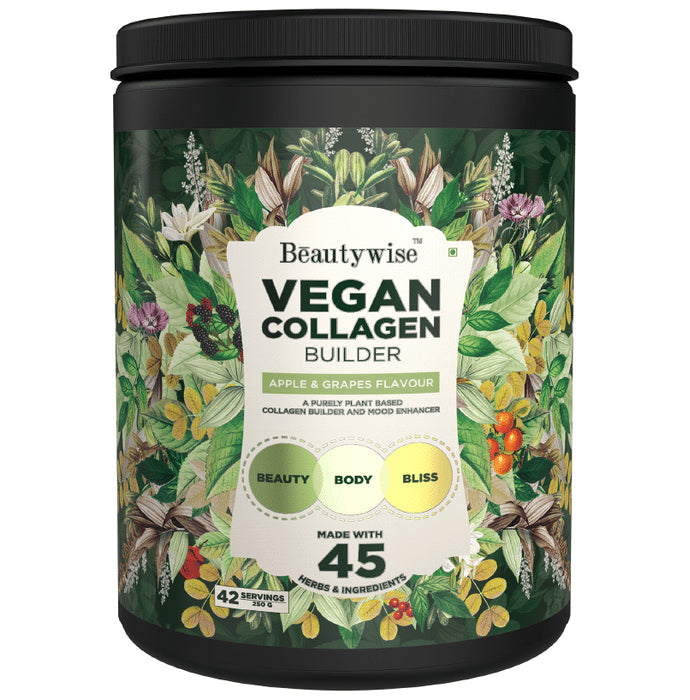Beautywise Vegan Collagen Builder Powder Apple & Grapes - Classic Derma