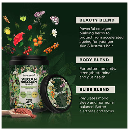 Beautywise Vegan Collagen Builder Powder Apple & Grapes