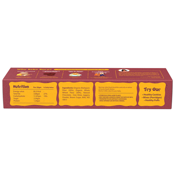 Bebe Burp 8M+ Cookie (150gm Each) Choco Multigrain