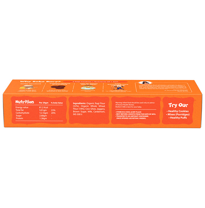 Bebe Burp 8M+ Cookie (150gm Each) Ragi